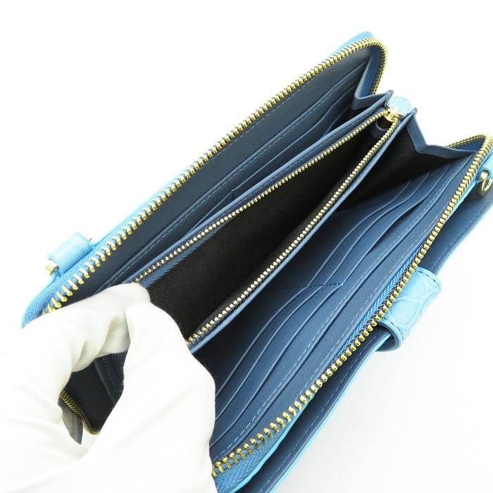 最終特価品 ☆未使用・展示品☆ ヘンローン社製 マットクロコ 