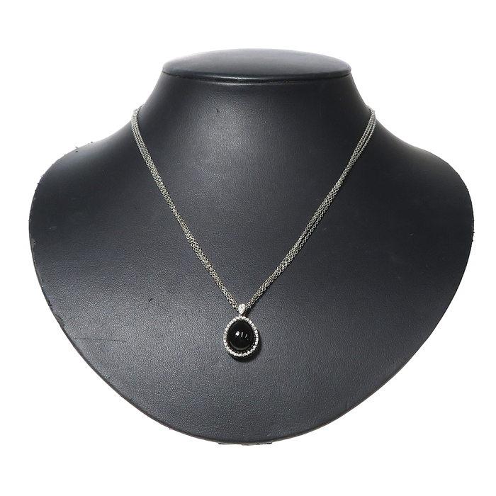 最高級クラス♡Piero Milano♡ITALY♡k18♡ダイヤネックレス