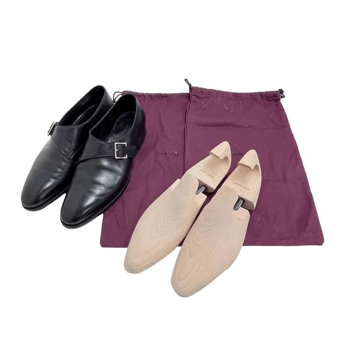 JOHN LOBB（ジョンロブ） 209991 スワイア モンクストラップ 7000ラスト ドレスシューズ ブラック メンズ : 真子質店 ...