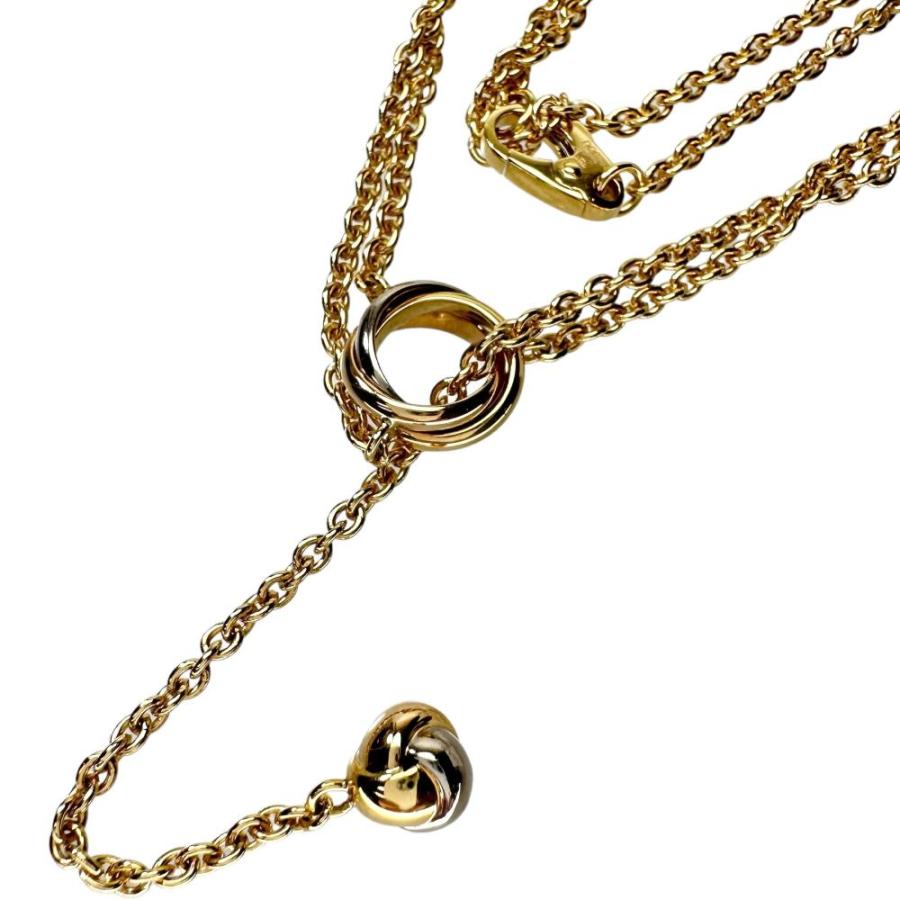CARTIER/カルティエ ネックレス ベビートリニティ パンピーユ 