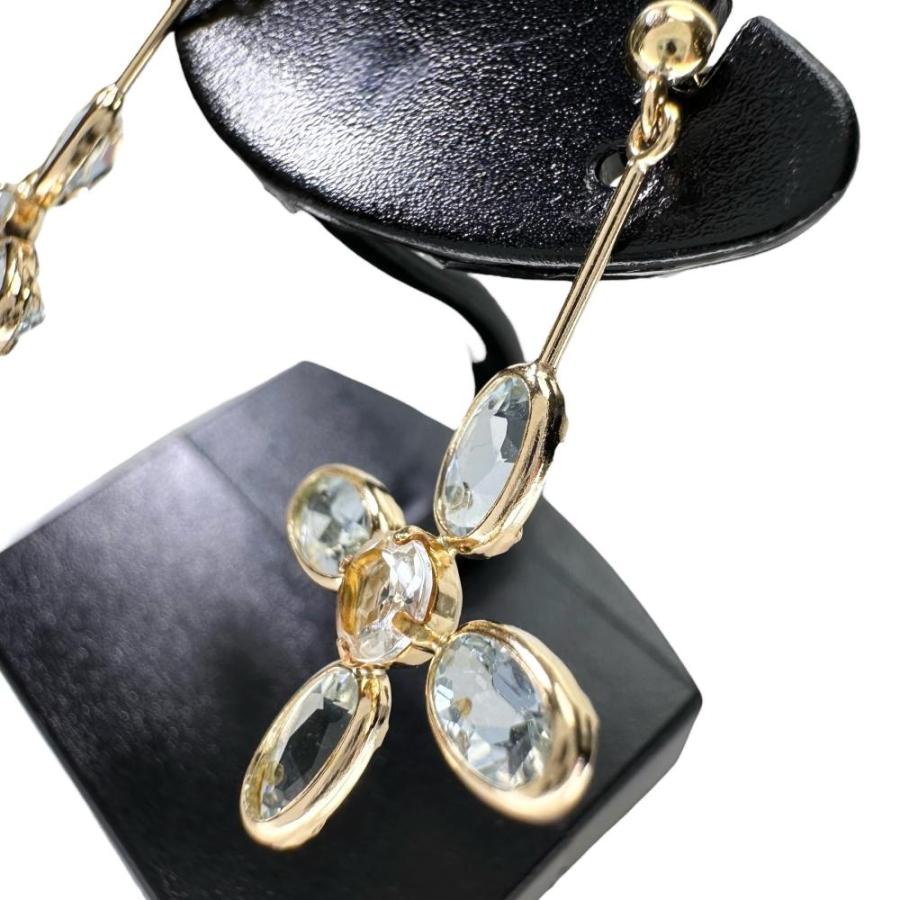 アクアマリン 計1.80ct ピアス K18ゴールド 1.3g レディース 