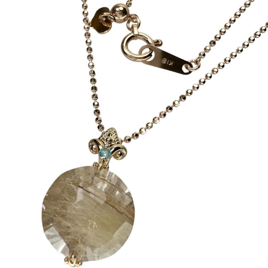 最終特価品 ルチルクォーツ トルマリン ダイヤモンド 0.005ct 
