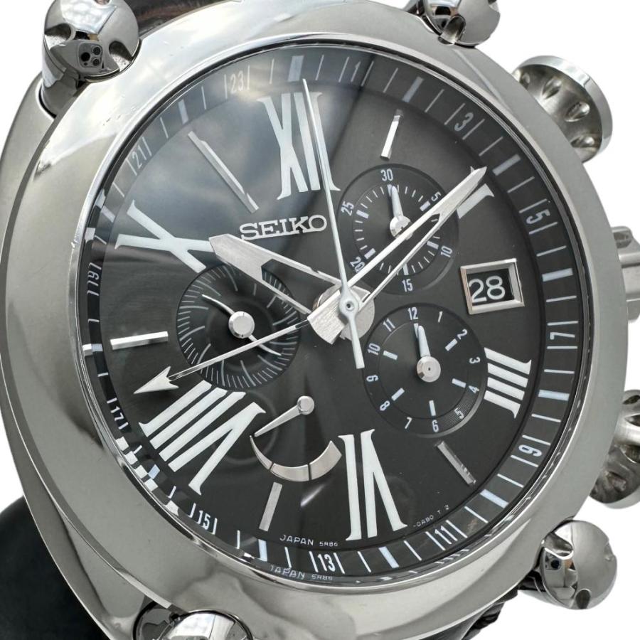 SEIKO（セイコー） ガランテ クロノグラフ 5R86-0AC0/SBLA057 パワー
