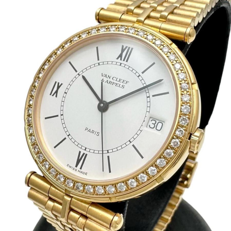 ヴァンクリーフ＆アーペル Van Cleef &amp; Arpels 18932B2 ラ・コレクション K18YG ダイヤベゼル クォーツ レディース _892497 楽天市場】ヴァンクリーフ＆アーペル Van Cleef & Arpels 18932B2 ラ