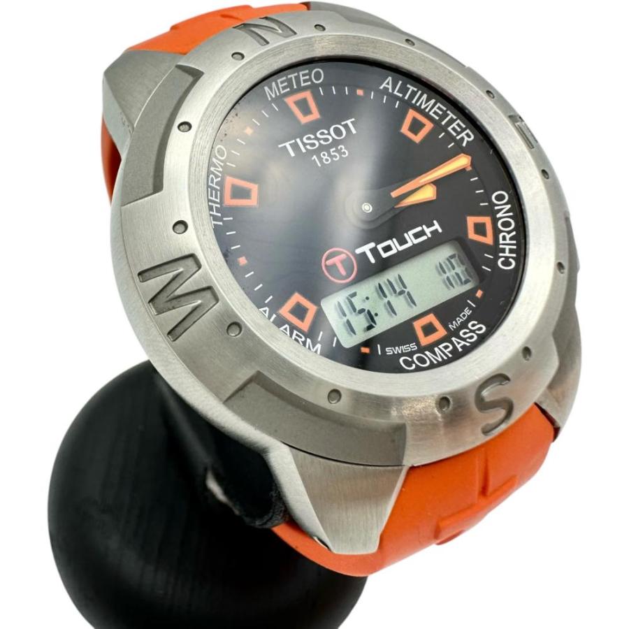 TISSOT T-TOUCH 本体 アナデジ 腕時計 Z252/352 TISSOT（ティソ） T‐タッチ Z252/352 アナデジ表示 腕時計 ステンレス