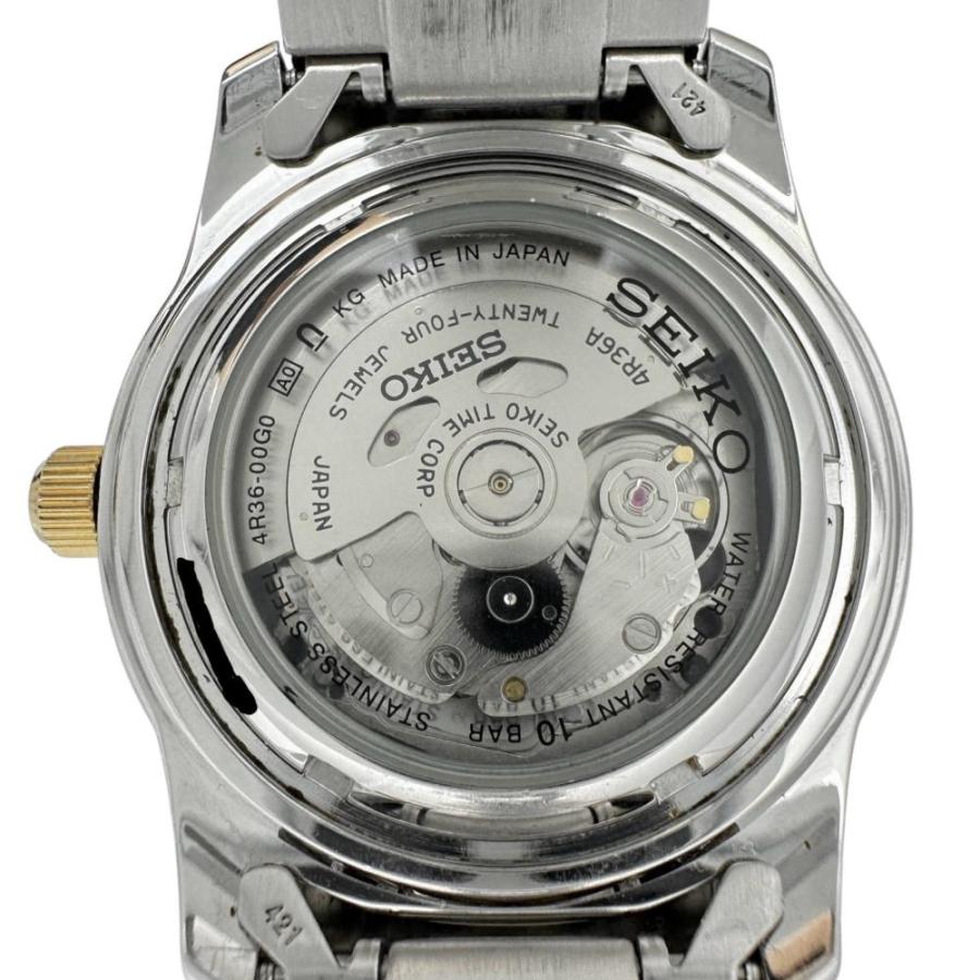 SEIKO 5 SPORTS4R36-00G0自動巻き裏スケ腕時計