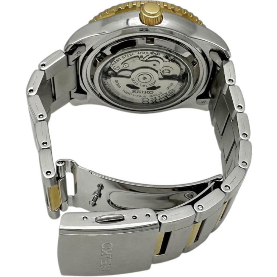 SEIKO 5 SPORTS4R36-00G0自動巻き裏スケ腕時計