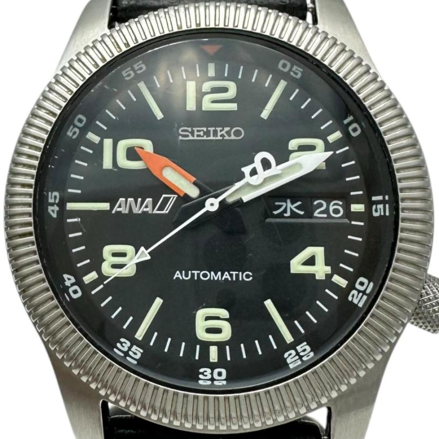 SEIKO セイコー ANA パイロット 7S26-0620 SBRS00F