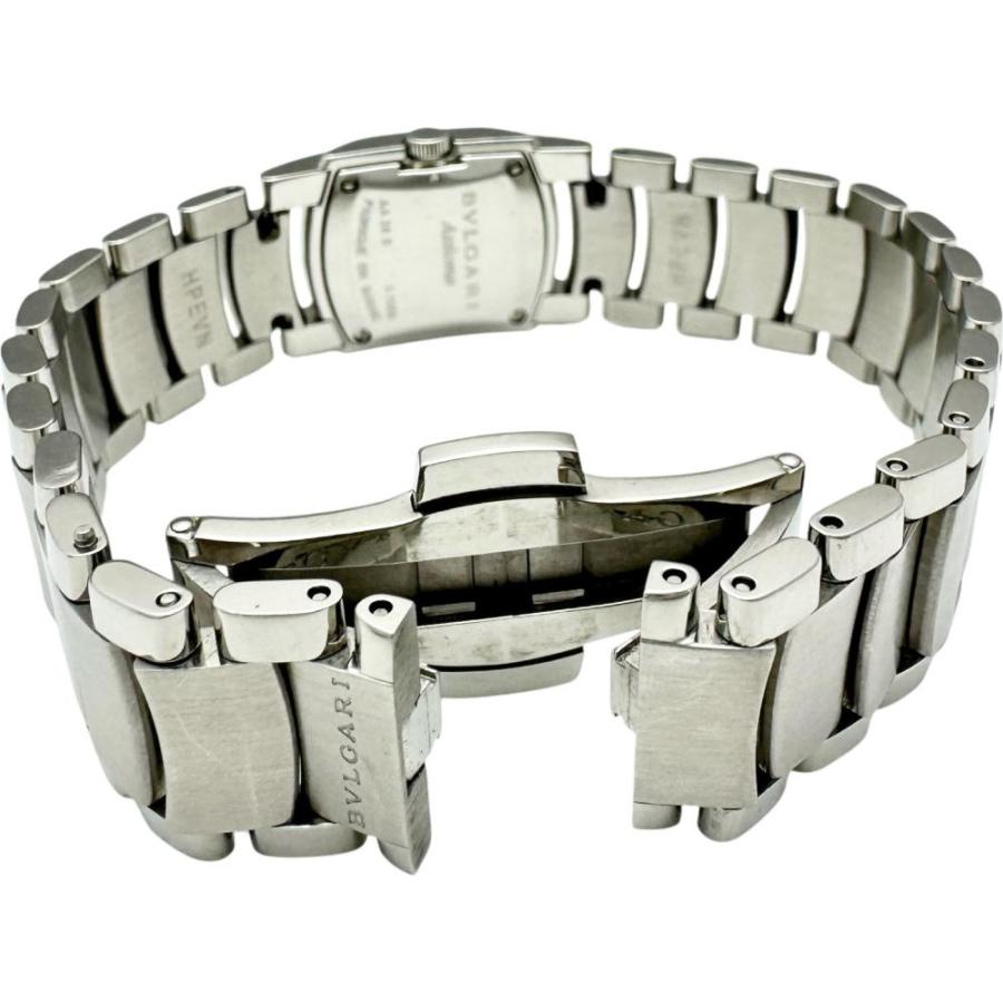 【BVLGARI】ブルガリ アショーマ AA26S ステンレススチール クオーツ アナログ表示 レディース ブラック文字盤 腕時計 BVLGARI（ブルガリ） アショーマ AA26S 腕時計 ステンレススチール