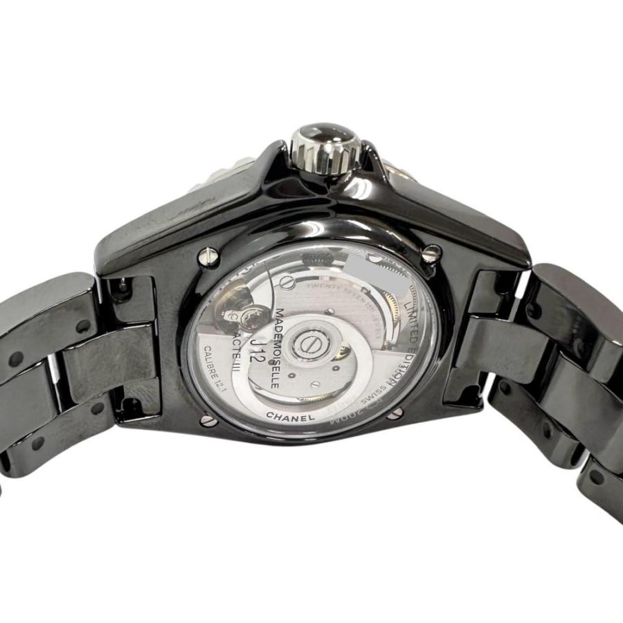 CHANEL（シャネル） J12 H7609 ラ パウザ限定 裏スケ 腕時計/黒