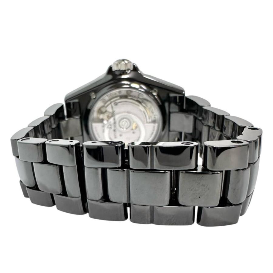 CHANEL（シャネル） J12 H7609 ラ パウザ限定 裏スケ 腕時計/黒