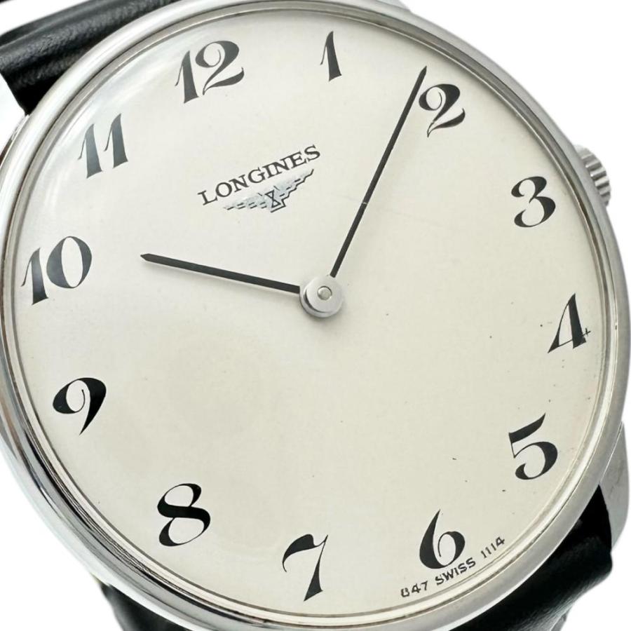 ロンジン エレガント 自動巻き 腕時計 ブランド メンズ LONGINES L4 