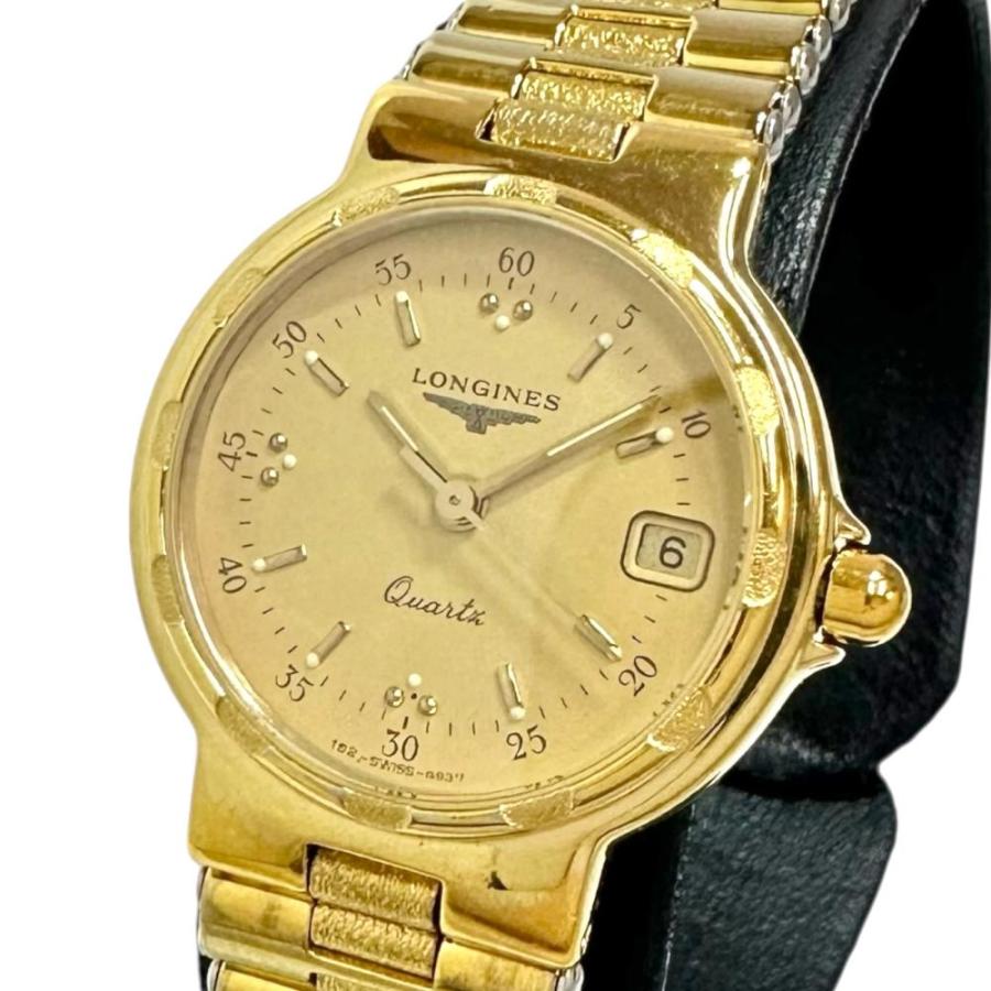 LONGINES（ロンジン） コンクエスト 25059205 腕時計 GP/ステンレス