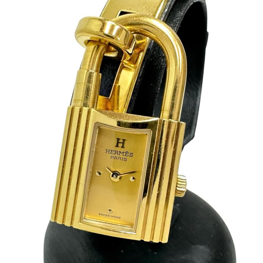 HERMES HERMES/エルメス ケリー ウォッチ 腕時計 GP/オーストリッチ  