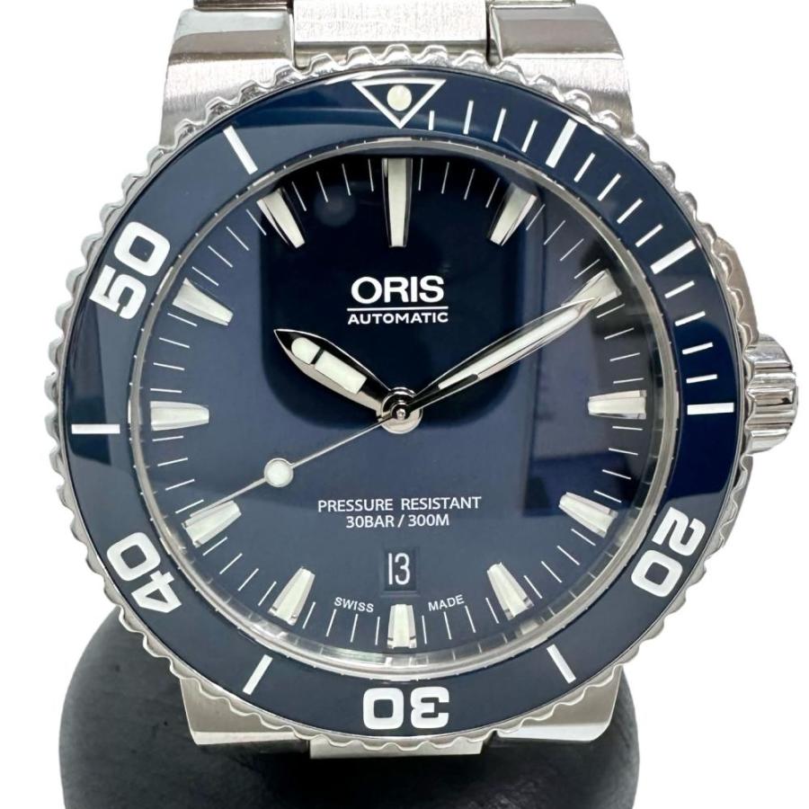 ORIS（オリス） アクイスデイト 7653 オーバーホール済 腕時計 