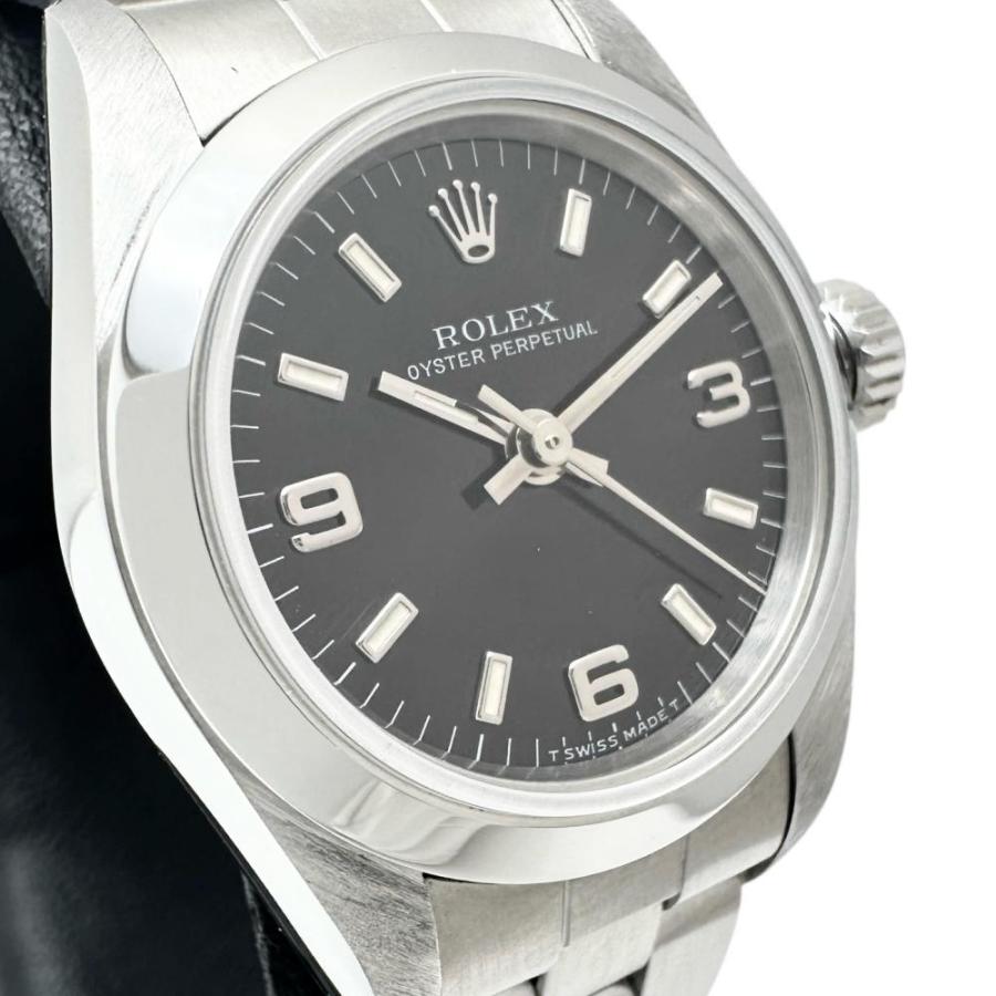 ROLEX アナログ手巻き腕時計 ブラック 楽天市場】手巻き（ブランドロレックス）（男女兼用腕時計