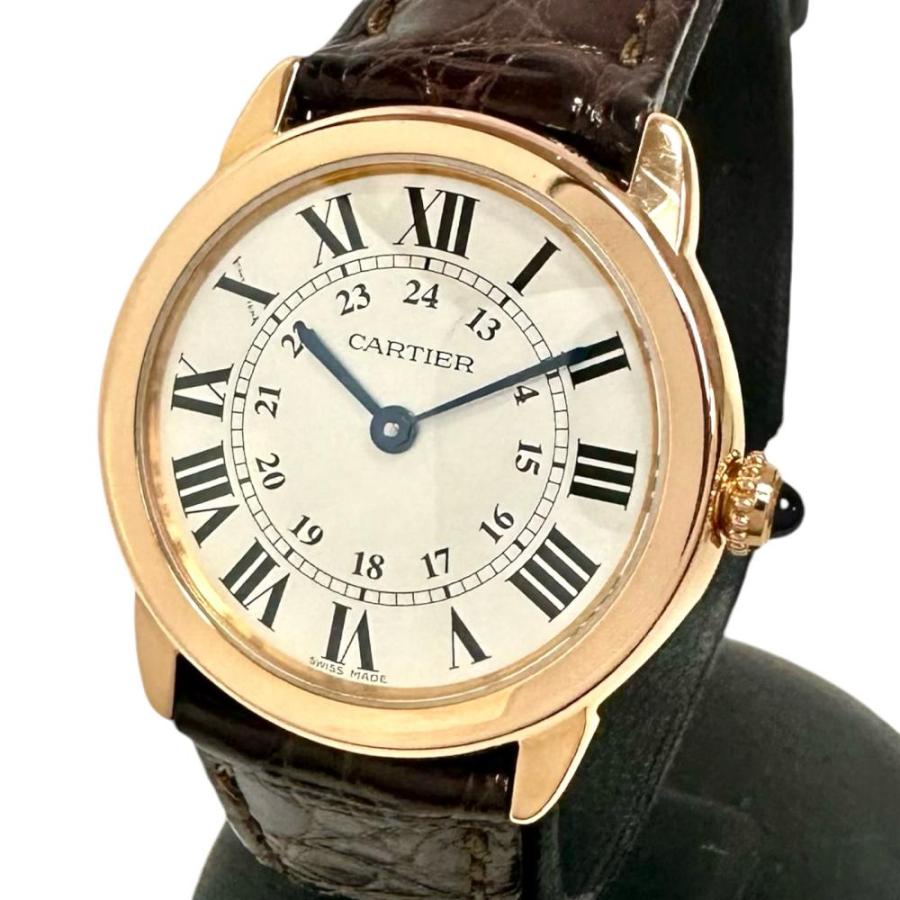 Cartier（カルティエ） ロンドソロSM W6701007 腕時計 K18PGピンク