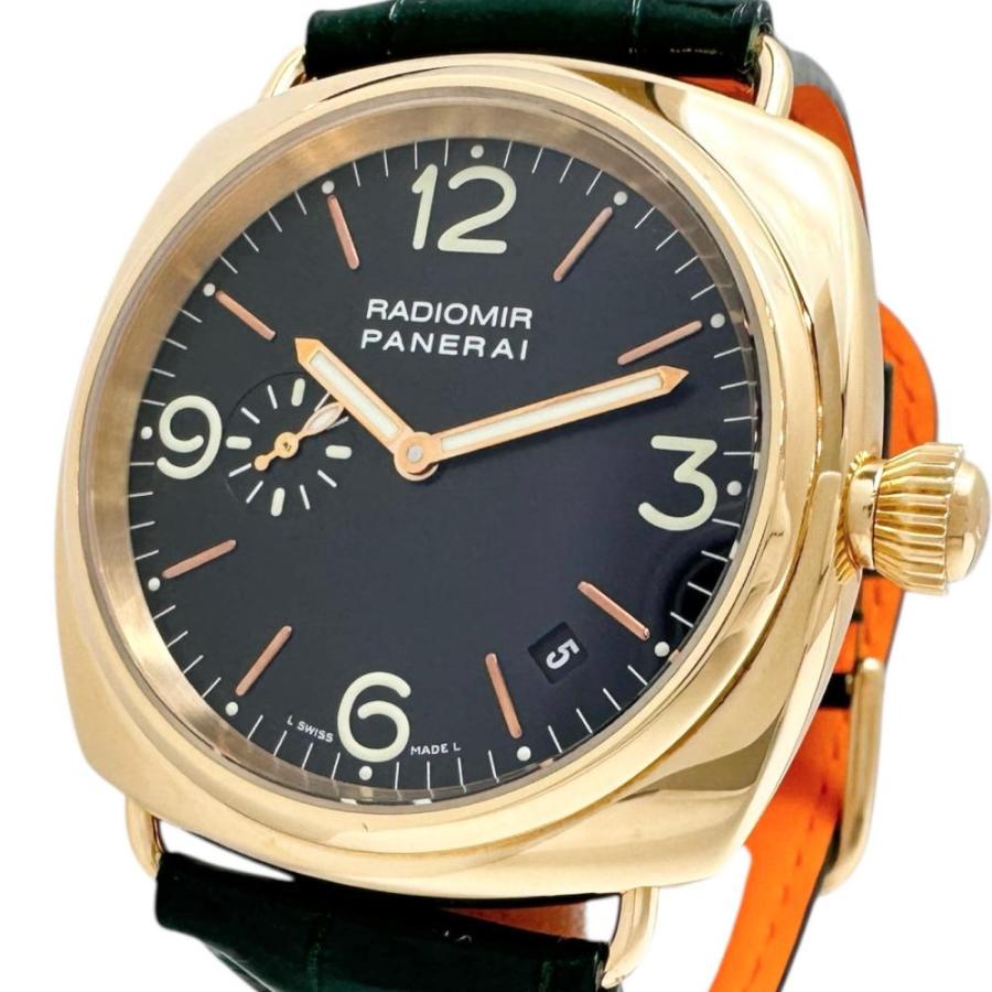PANERAI/パネライ PAM00103 ラジオミール 腕時計 K18YGイエロー