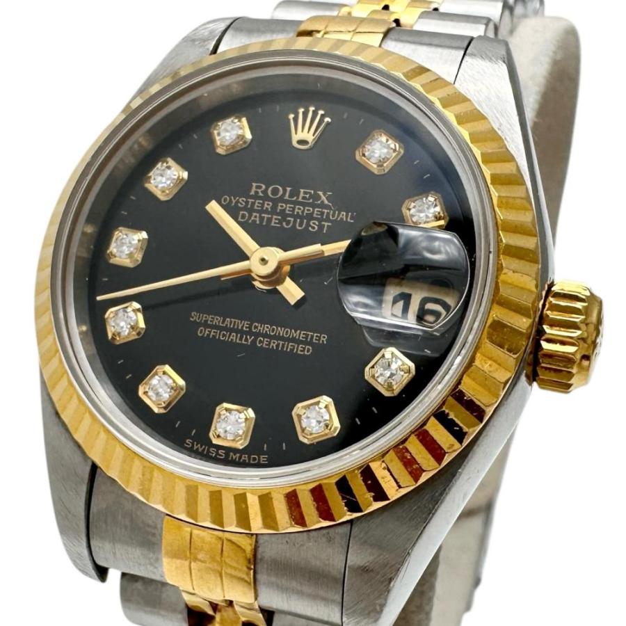 ROLEX（ロレックス） デイトジャスト 10Pダイヤ(新) 69173G 腕時計 