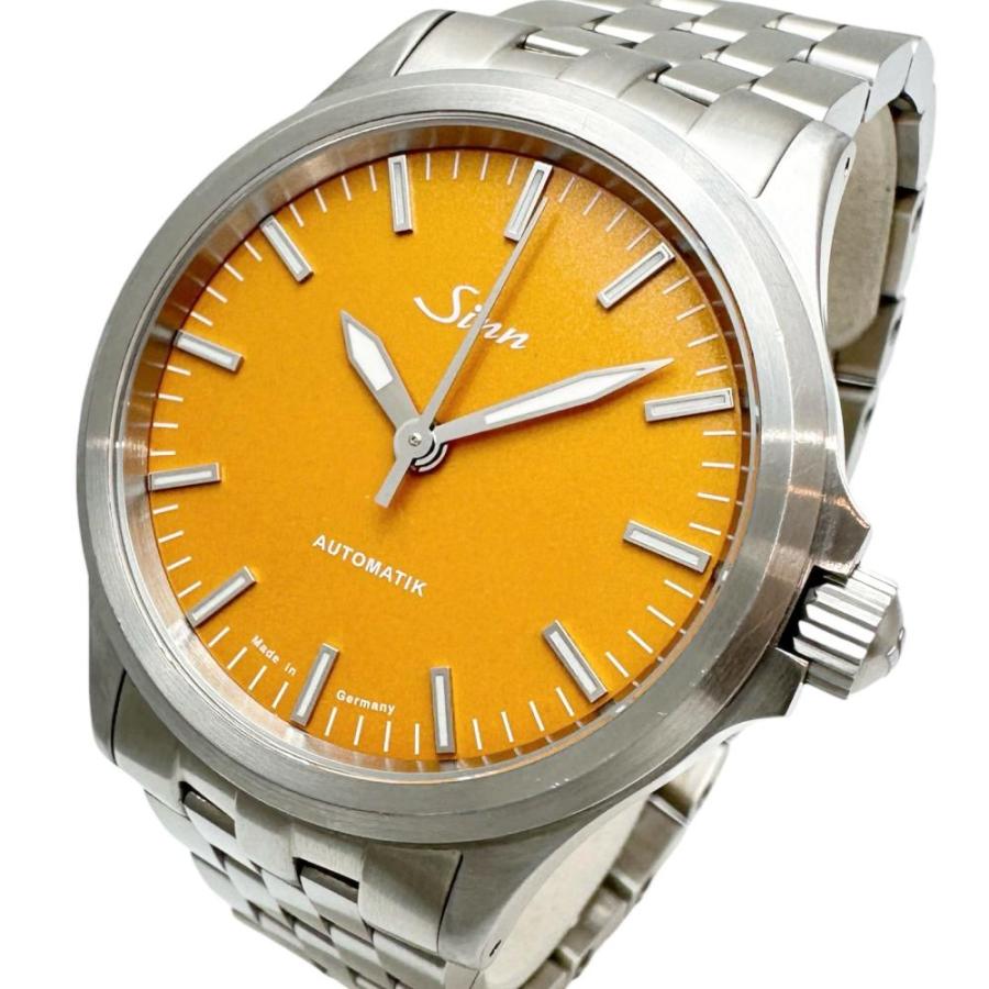 Sinn ジン 556.CY シトリンイエロー 世界限定400本 Sinn（ジン） 556 400本限定 腕時計 ステンレススチール 自動巻き