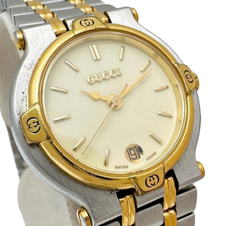 GUCCI（グッチ） 9000L 腕時計 GP/ステンレススチール クオーツ 