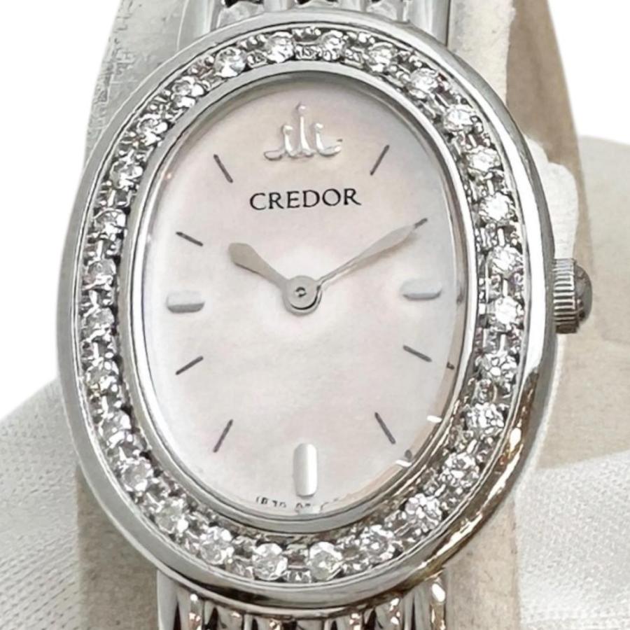 SEIKO（セイコー） クレドール ダイヤベゼル 1E70-0AB0 腕時計 
