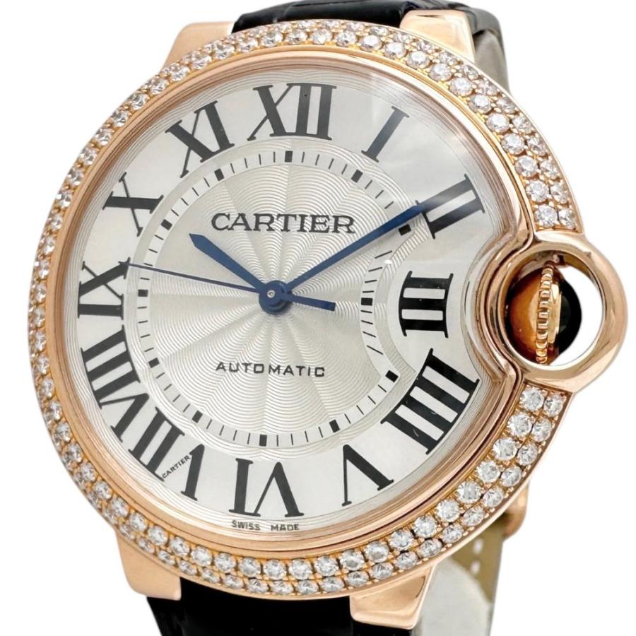 Cartier（カルティエ） バロンブルー ダイヤベゼル WE900551 腕時計 