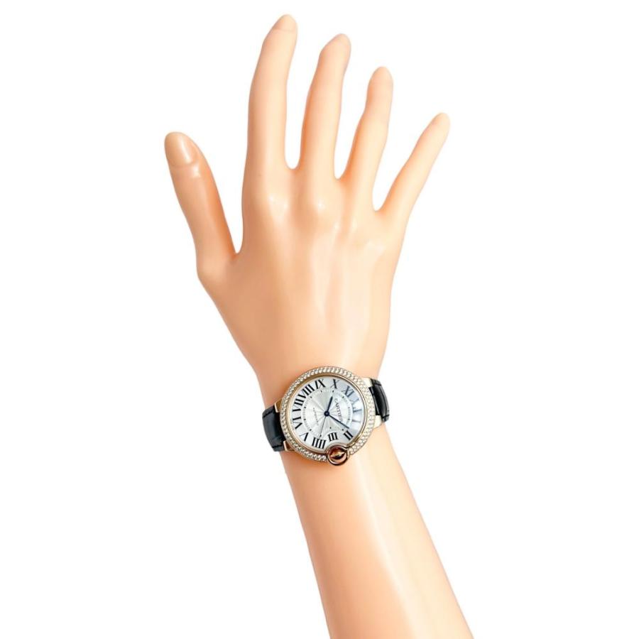 Cartier（カルティエ） バロンブルー ダイヤベゼル WE900551 腕時計