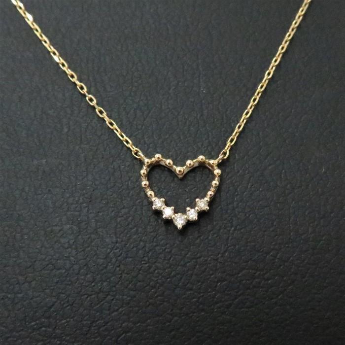 ◆お値下げ中◆AHKAH 18K YG ダイヤモンド ネックレス AHKAH - AHKAH一粒ダイヤ ネックレス・お値下げ中の通販 by