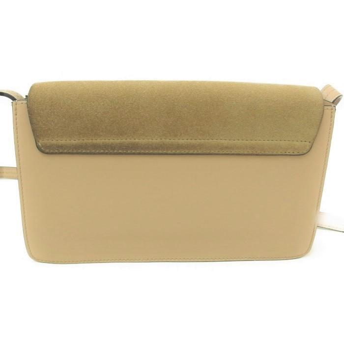 Chloe Chloe/クロエ フェイスモール ショルダーバッグ/レザー/スエード 