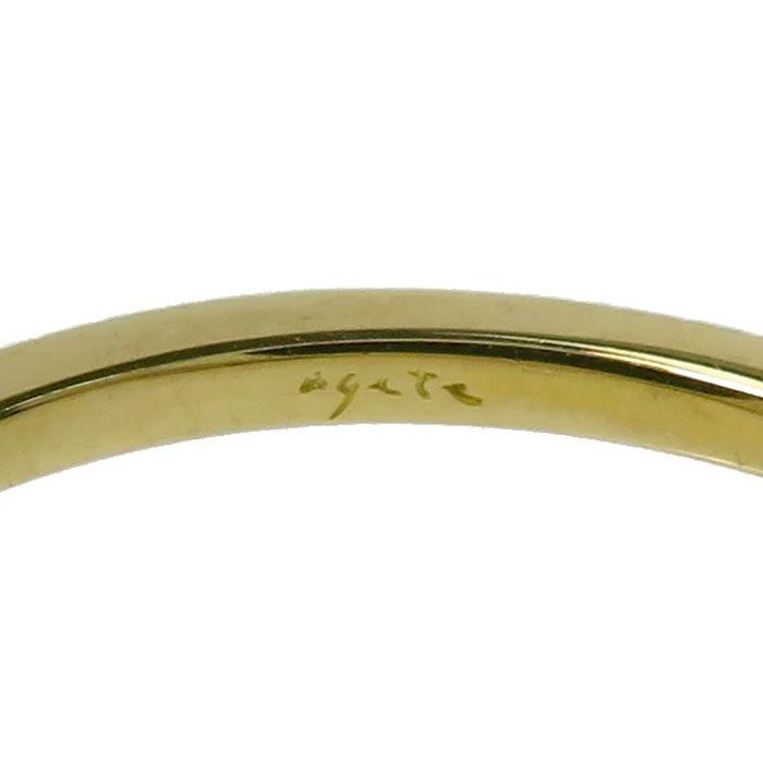 agete 8号agete/アガット ダイヤモンド 計0.05ct リング・指輪 K18