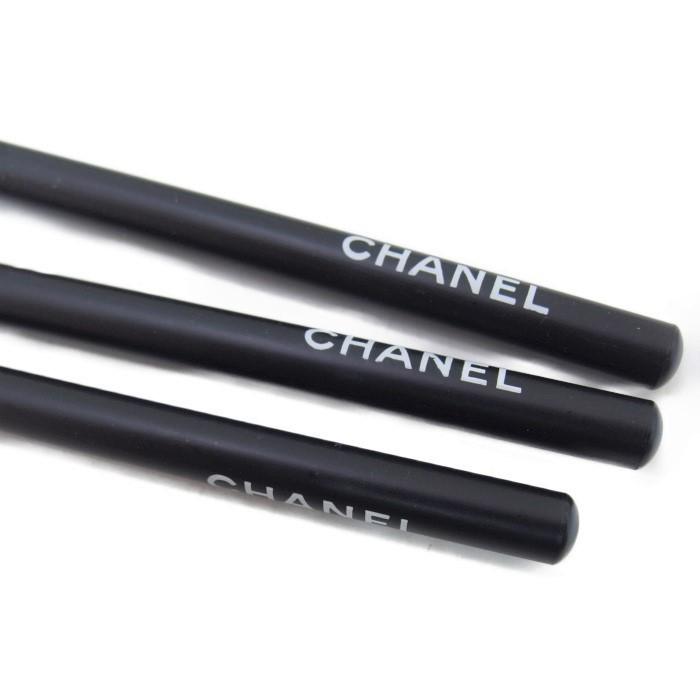 CHANEL（シャネル） ステーショナリーセット 鉛筆 定規 ペンケース 黒