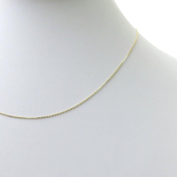 ete K10 ゴールド チェーンネックレス ete ete/エテ アズキチェーン ネックレス K10ゴールド 0.7g 42cm