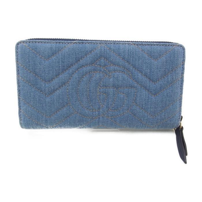 GUCCI（グッチ） GGマーモント ジップアラウンドウォレット 443123