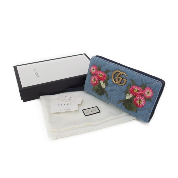 GUCCI（グッチ） GGマーモント ジップアラウンドウォレット 443123 