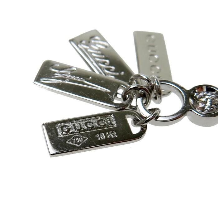 GUCCI GUCCI/グッチ ロゴプレート ダイヤモンド ネックレス GUCCI GUCCI/グッチ ロゴプレート ダイヤモンド ネックレス