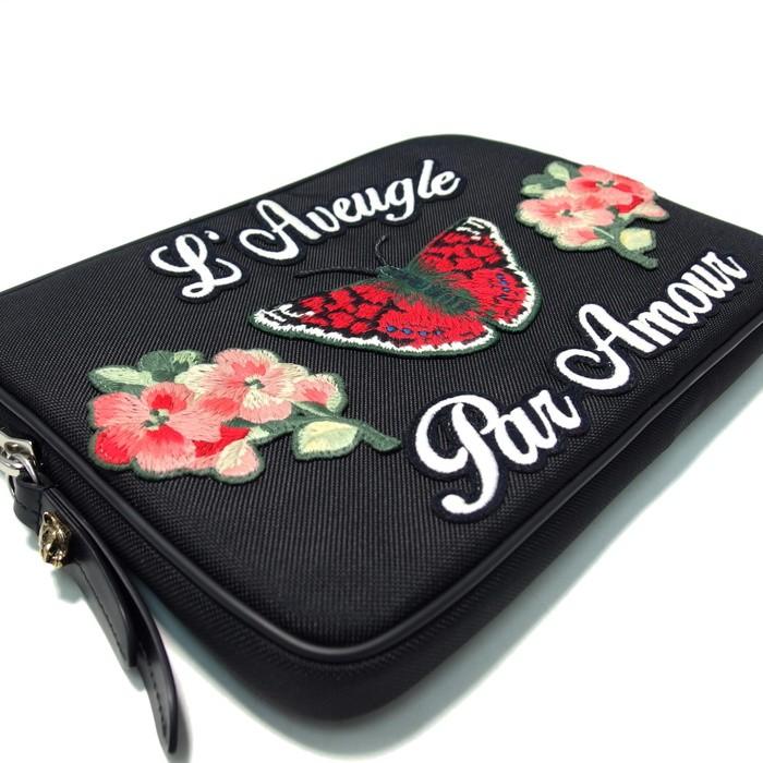 GUCCI（グッチ） エンブロイダリー ラップトップケース 473883