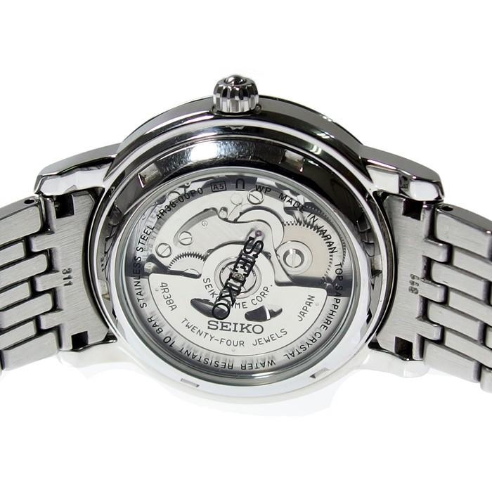 SEIKO プレサージュ セイコー 4R38-00P0 Amazon.co.jp: (セイコー)SEIKO 4R38-00P0 プレサージュ 自動