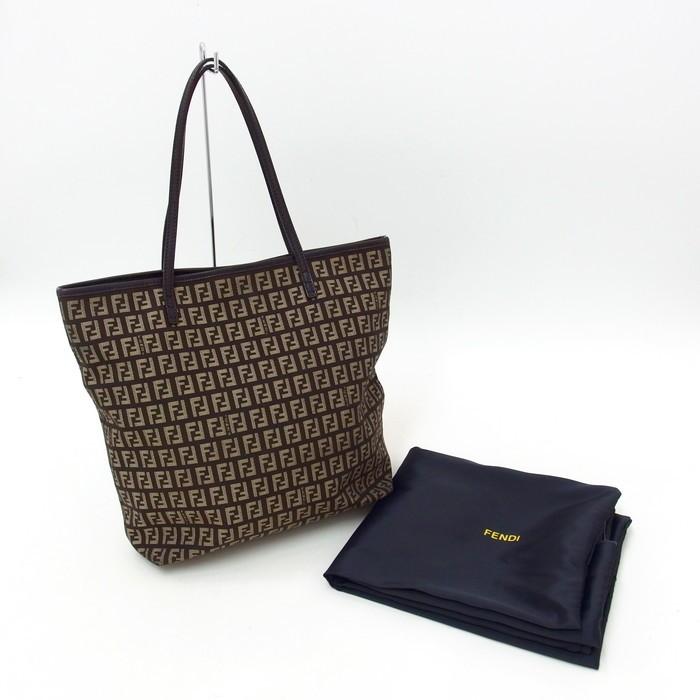 FENDI FENDI/フェンディ 8BH074 ズッキーノ柄 トートバッグ FENDI FENDI/フェンディ 8BH074 ズッキーノ柄 トートバッグ