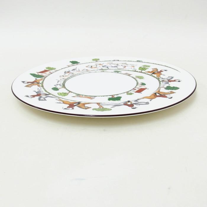 Wedgwood/ウェッジウッド ハンティングシーン 27cm プレート2枚 食器
