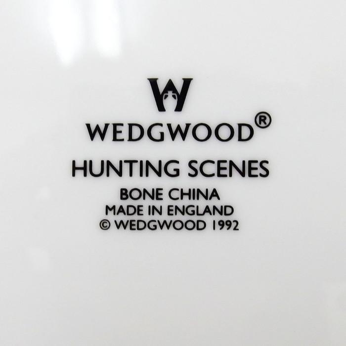 Wedgwood/ウェッジウッド ハンティングシーン 27cm プレート2枚 食器