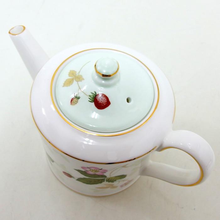 Wedgwood/ウェッジウッド ワイルドストロベリー 3種 ポット シュガー