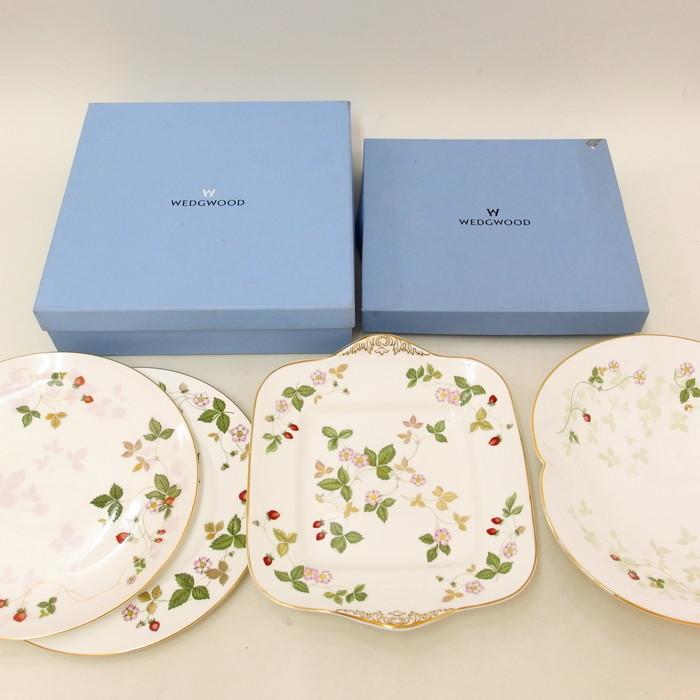 Wedgwood/ウェッジウッド ワイルドストロベリー プレート マリアージュ 