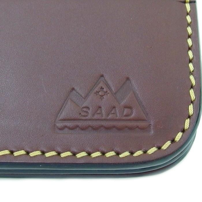 SAAD/サード】 長財布 レザー ブラウン メンズ : 真子質店 ヤフー