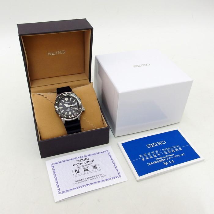SEIKO SBDY035 4R36-07N0 モンスター 自動巻 ブラック SEIKO SEIKO/セイコー プロスペックス ダイバースキューバ