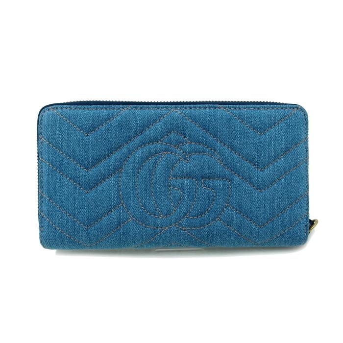 GUCCI（グッチ） GGマーモント ジップアラウンドウォレット 443123