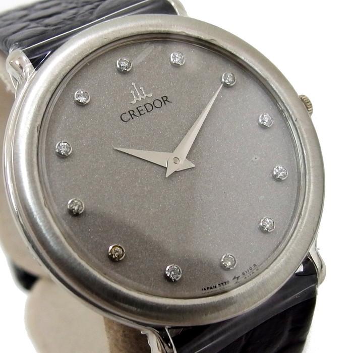 SEIKO（セイコー） クレドール 7770-6100 腕時計 Pt900プラチナ