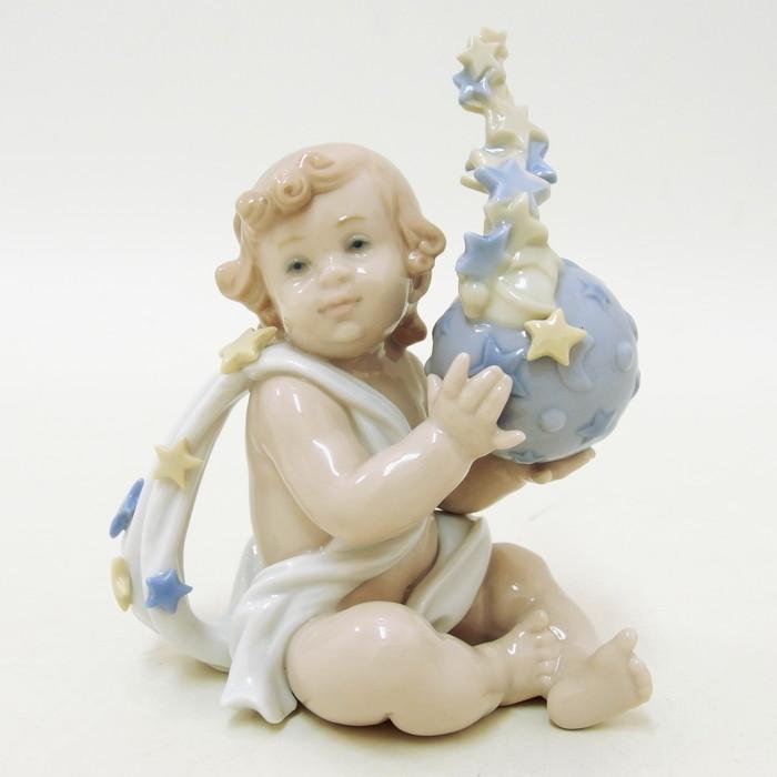 Lladro/リヤドロ A New Beginning 6831 フィギュリン オブジェ 磁器