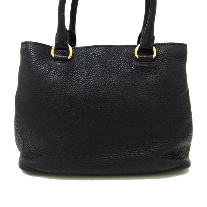 PRADA PRADA/プラダ 1BA058 2WAY ハンドバッグ レザー ブラック PRADA PRADA/プラダ 1BA058 2WAY ハンドバッグ レザー ブラック