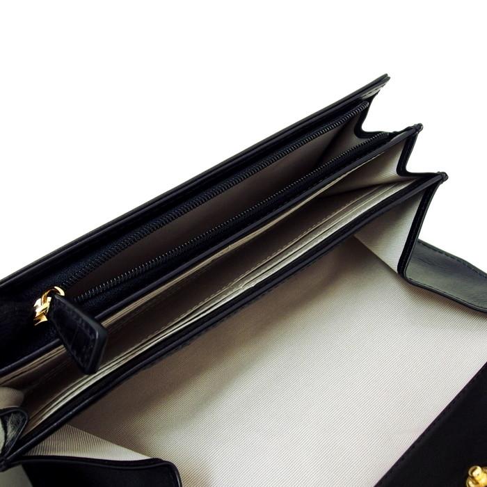 toukagen/トウカゲン】マットクロコ 長財布 クロコダイル ブラック 